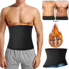 Faixa Cinta Abdominal Masculina Efeito Sauna Shaper Trainer